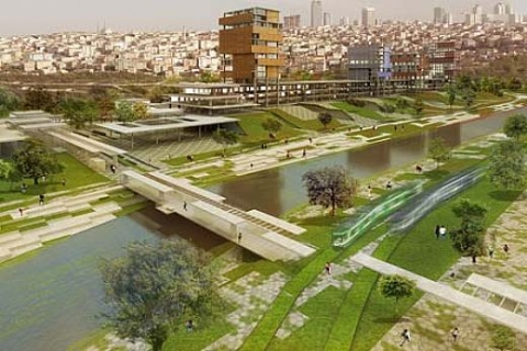 Göktürk Riverside'da metrekaresi 3 bin TL'ye!