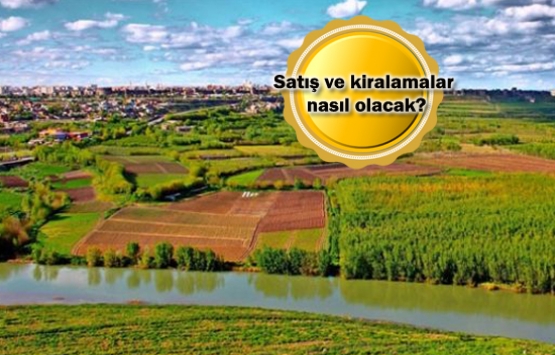 Tarım arazilerinin satış ve kiralama işlemlerini Bakanlık yapacak!