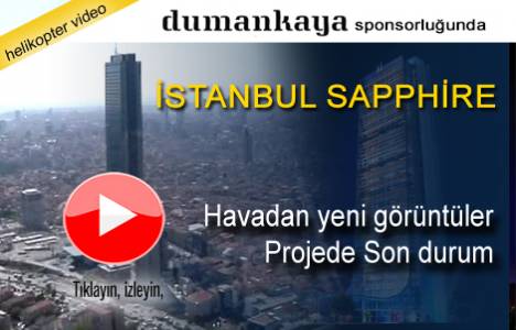 İstanbul Sapphire Rezidans'ın havadan videosu!