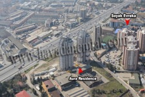 Aura Residence projesinden son fotoğraflar!