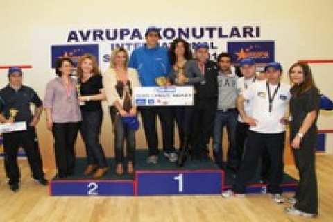 Avrupa Konutları, Squash Turnuvası'na evsahipliği yaptı!