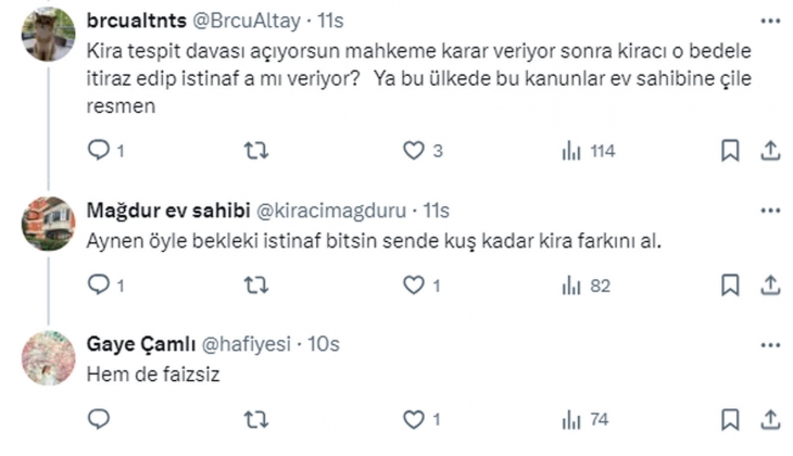 Mağdur ev sahibi: 1.5 sene önce dava açtım, 2 nci duruşma hala görülmedi! Dava ve istinaf sürelerine çözüm istiyoruz!