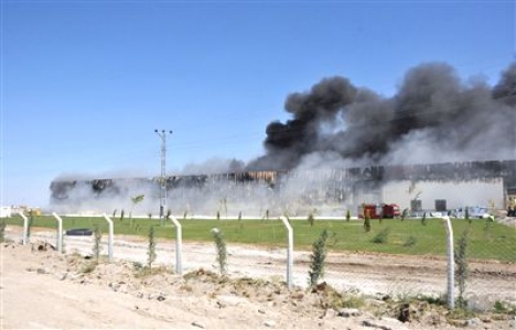  Konya Şeker'in Panagro Et ve Süt Gıda Kompleksi yandı!