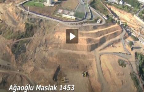  Ağaoğlu 1453 Evleri havadan görüntülendi!