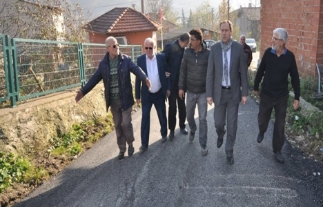 Sakarya Geyve'de yollar asfaltlandı!