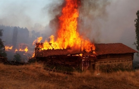  Kütahya'daki orman yangını çıktı 150 hektarlık alan yandı!