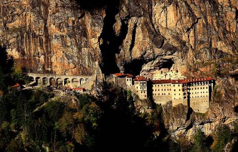 Sümela Manastırı'na ulaşım artık teleferik ile sağlanacak! 