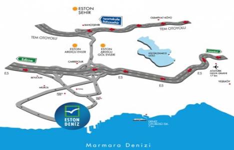 Eston Deniz Evleri nde 225 bin TL ye daire! 0 faiz 60 ay vade!