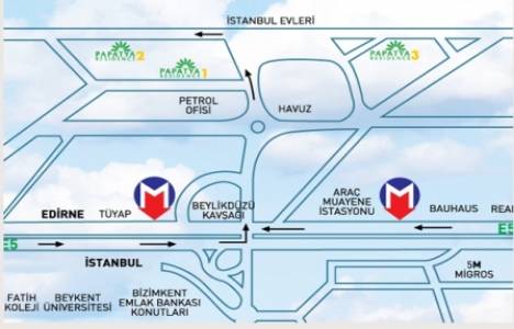 Papatya Residence 3 Beylikdüzü nde 185 bin TL ye 2+1!