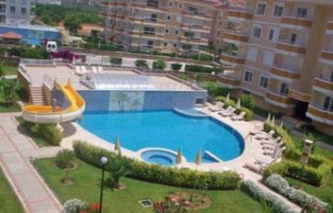 Oba Crown Resort Alanya Sitesi nde 170 bin TL ye 2 oda 1 salon!