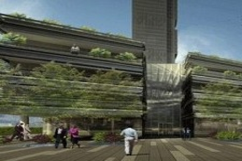 Zorlu Levent Ofis'in en üst katında utive ofisler yer alacak!