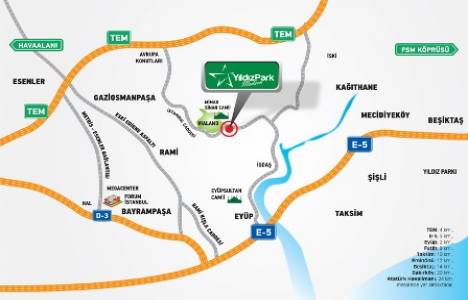 Gaziosmanpaşa Yıldız Park Modern Evleri