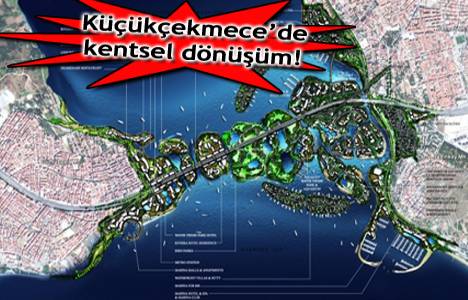 Küçükçekmece göl düzenlemesi! Projeden ilk kareler! 