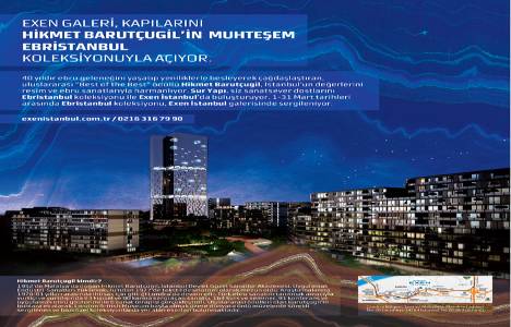  Sur Yapı Exen İstanbul satış ofisi sanat merkezi olacak!