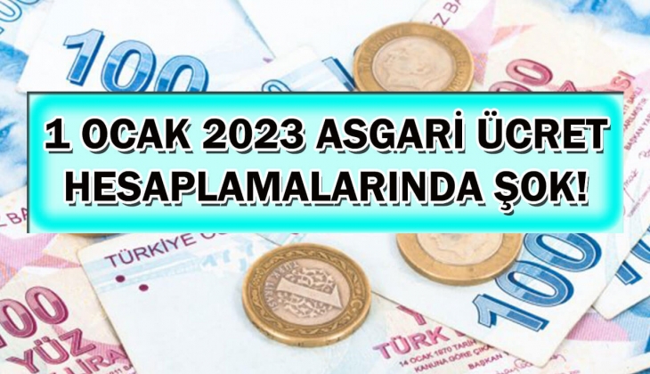 1 Ocak 2023 asgari ücret hesaplamasında bu kez 7.3 şiddetinde deprem! Bu rakama bakan bir daha baktı! Hemen bir göz atın