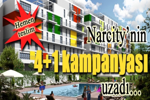 Narcity'nin 4+1 kampanyası uzadı!