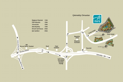 Kurtköy Mira Sitesi'nde 165 bin liradan başlayan fiyatlarla!