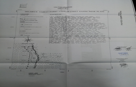 Yalova Delmece Yaylası Tabiat Parkı imar planı askıda!