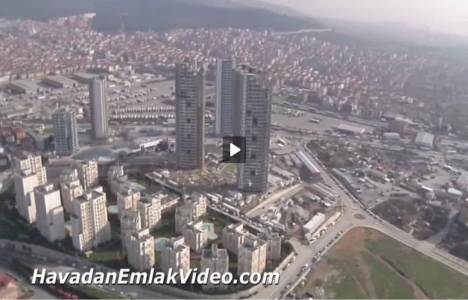 Mavi Su Rezidans'ın havadan görüntüleri! 