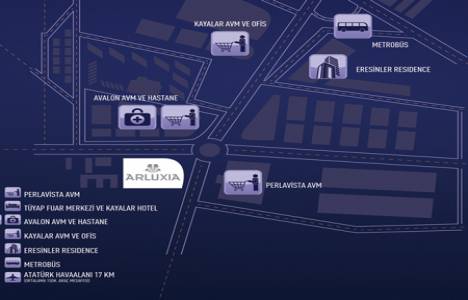 Arluxia Beykent’te metrekaresi 10 bin TL