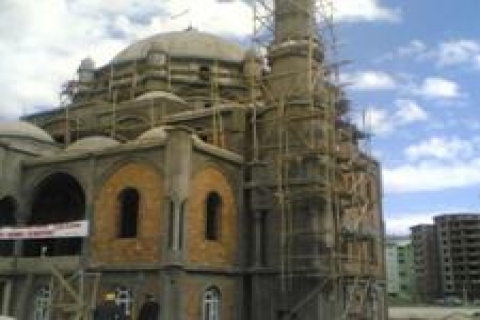 Ankara'daki Diyanet Camisi'nin kaba inşaatı tamamlandı!