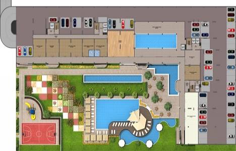 Keleş - Beyaz İnşaat Corner Life vaziyet planı!