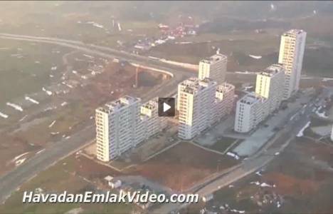 Kayabaşı TOKİ Evleri'nin havadan videosu! 