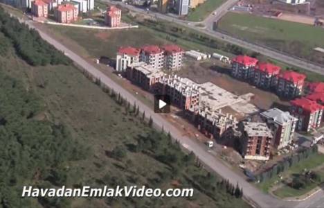 Çam Koza Residence nerede? Havadan görüntüleri!