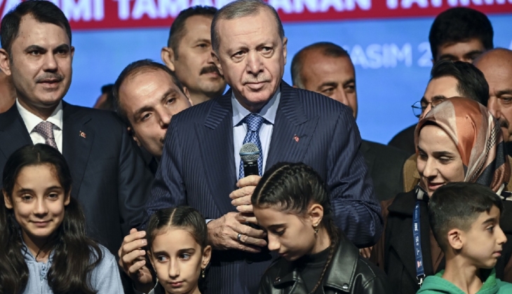 Deprem bölgesindeki 350 bininci konut teslim edildi!