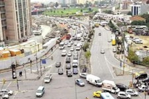 çağlayan Meydanı yayalaştırma inşaatına hız verildi!