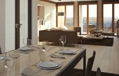 Kemerburgaz Aya Göktürk Konutları nda 490 bin dolara 4+1!