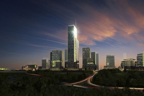 Ataşehir Uluslararası Finans Merkezi 15 karede!