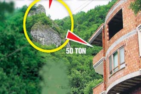 Köylüler kayayı devlete şikayet etti, bilirkişi cevapladı: Ağaçlar sizi korur!