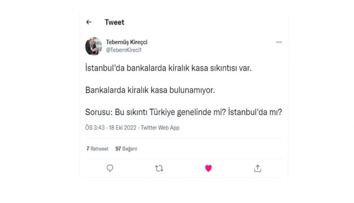 İstanbul daki bankalarda kiralık kasa sıkıntısı!