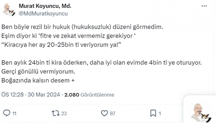 Mağdur ev sahibi: Kiracım iki yıldır ihtiyaç sebebiyle tahliye etmiyor, üstelik kendisinin kirada iki evi var!