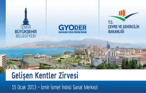 GYODER Gelişen Kentler Zirvesi 4 gün sonra İzmir'de!