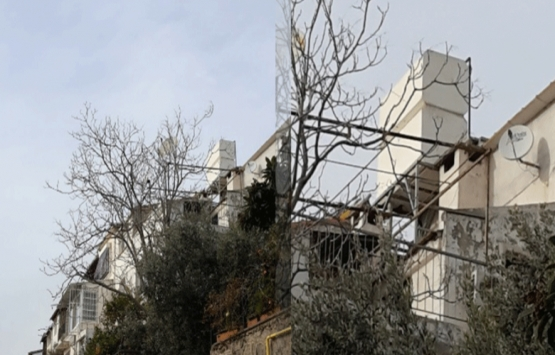 Çiğli'de baz istasyonu ev isyan ettirdi!