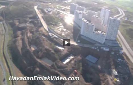 Kayaşehir Toki Konutları havadan görüntülendi! 