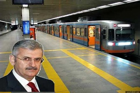 Binali Yıldırım: Hedefimiz Ankara'daki 3 metro hattına 15 gün içinde başlamak!