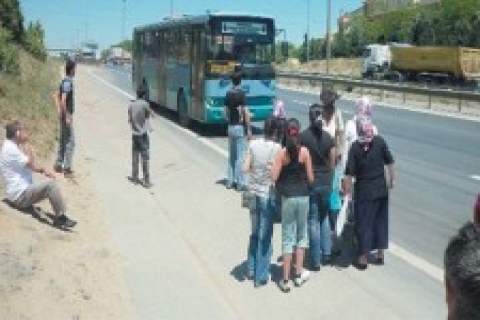 Okmeydanı'ndaki korsan durağın yerine yeni durak!