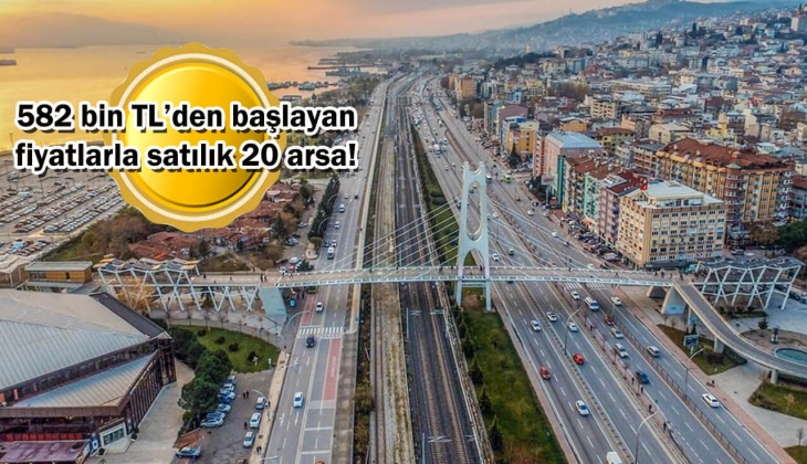 İstanbul'un yanı başında 60 ay taksitle arsa sahibi olabilirsiniz! Belediye tarihi açıkladı! 