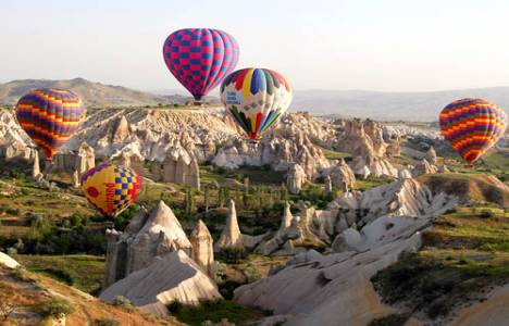  Peri bacaları turizm balon turlarıyla yükselişe geçti!
