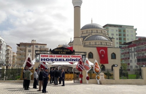 Gaziantep Emine Uslu Cami ibadete açıldı!