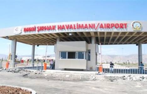 Şırnak Havalimanı Temmuz sonunda açılıyor!