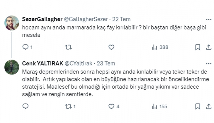 Deprem uzmanından Marmara açıklaması: Eninde sonunda 7.1-7.6 arasında bir deprem olacak! 