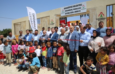 Şanlıurfa Karaköprü'de çok amaçlı salon hizmete açıldı!