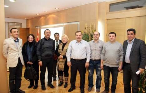 Ukra City mağdurları Necmi Kadıoğlu'nu ziyaret etti! 