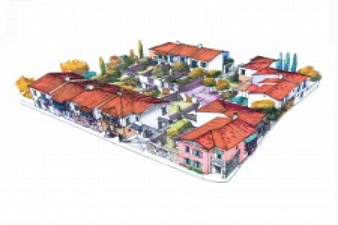 Veryeriler İnşaat'ın yaptığı taş evlerin yüzde 90 'ı satıldı!