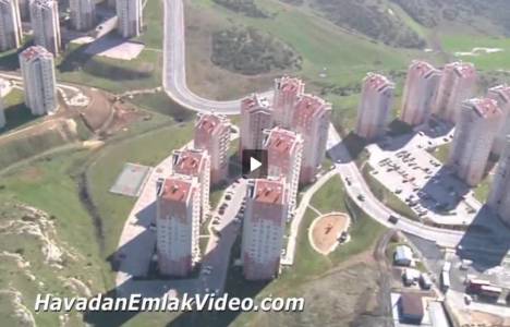 Kayabaşı 4. Bölge Toki Evleri'nin havadan videosu! 