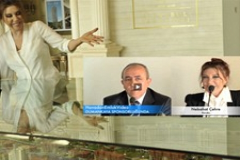 İstanbul Sarayları'nı Nebahat çehre tanıttı! Tıklayın ve izleyin!